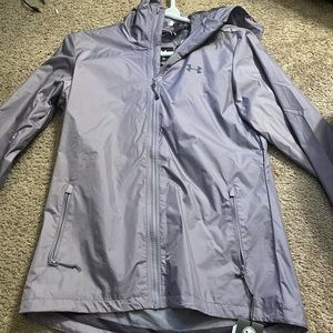 Purple under armor windbreaker